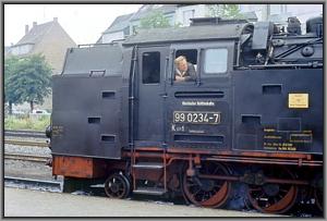 99 0234 mit P 14404 nach Wernigerode in Nordhausen Nord