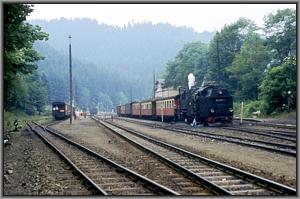 99 0234 beim Wassernehmen in Eisfelder Talmhle