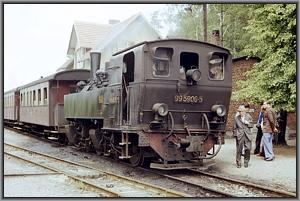 99 5906 mit Gmp 69725 nach Harzgerode in Straberg