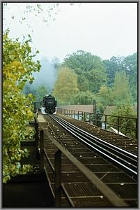 99 1735 auf dem Olbersdorfer Viadukt