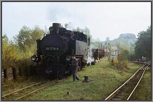 99 1776 rangiert in Olbersdorf Oberdorf