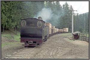 764 001 mit dem P-Zug zwischen Siclau und Covasna