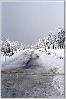 Bahnbergang am Brocken