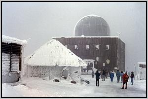 Wolkenhuschen auf dem Brocken