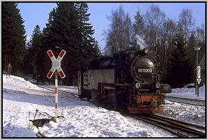 99 7237 rangiert in Schierke