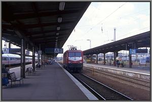 112 018 hat D 2208 von Halle/S nach Berlin-Lichtenberg gebracht