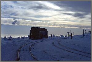 99 7246 rangiert auf dem Brocken