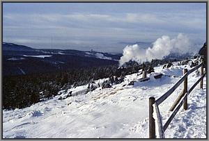 99 7245 mit P 8920 aus Nordhausen auf dem Brocken