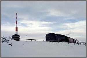 99 7246 mit P 8934 nach Wernigerode auf dem Brocken