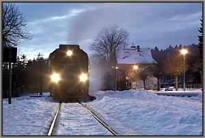 99 7235 mit P 8936 nach Wernigerode in Drei-Annen-Hohne