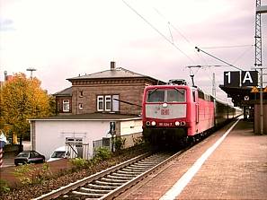 181 224 durchfährt mit EC57 Bensheim
