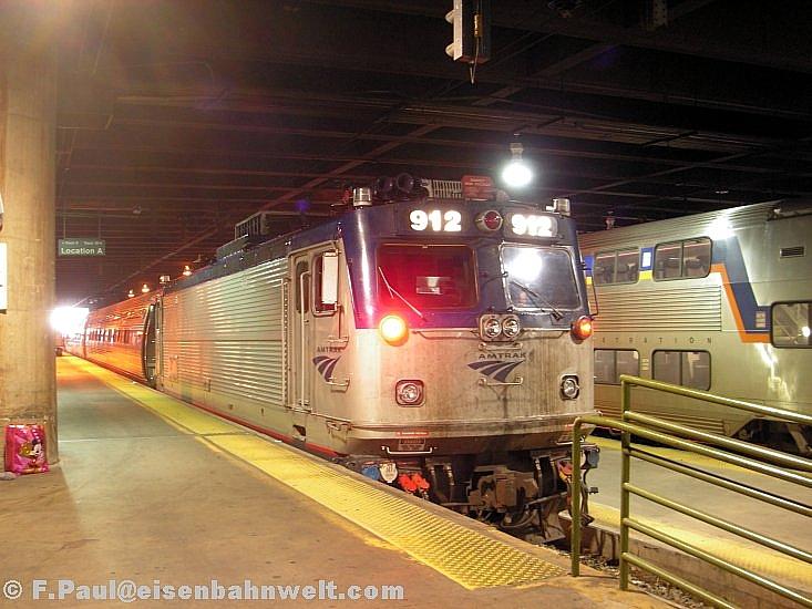 Amtrak-AEM-7 912 in Washington
