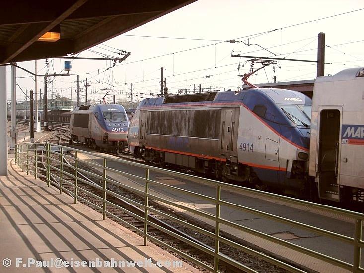 MARC-HHP-8 4912 und 4914 in Washington