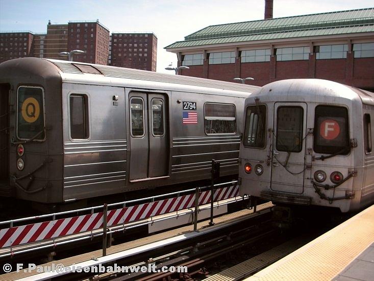 NYS-Tw 2794 und 6044 in Coney Island