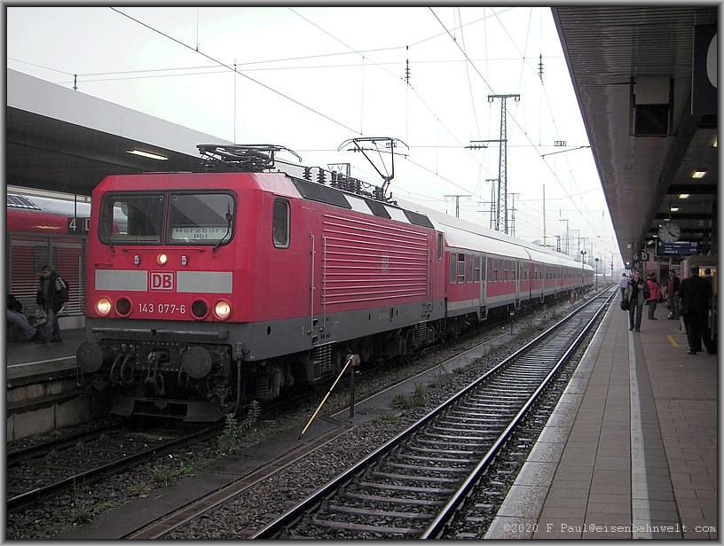 143 077 in N�rnberg Hbf