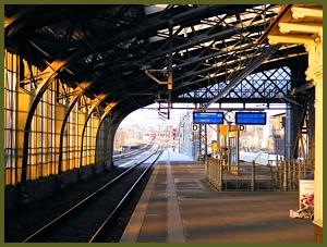 Bahnsteig 8 in Dresden-Neustadt