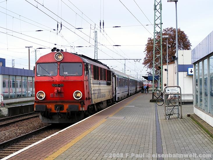 PKP-SU46 011 in Cottbus