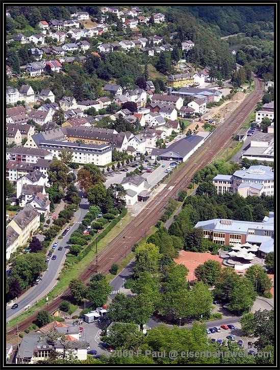 Bahnhof Nassau (Lahn) am 30.07.2009
