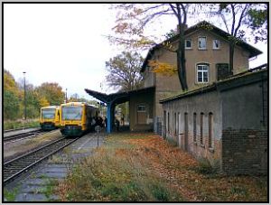 Zugkreuzung in Niesky
