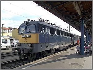 MAV-V43 1198 in Budapest-Keleti