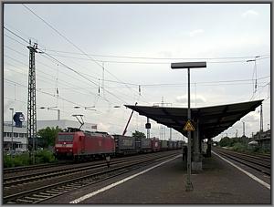 185 119 mit KT 43664 in Mainz-Mombach