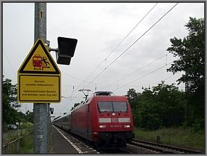 101 074 mit IC 2012 in Uhlerborn