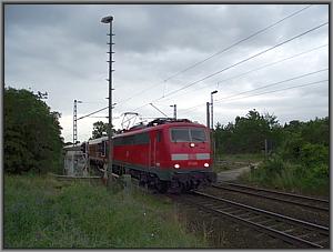 111 028 mit RE 12192 zwischen Ingelheim und Gau Algesheim