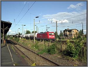 185 267 mit EZ 51653 nach Nürnberg in Wiederitzsch
