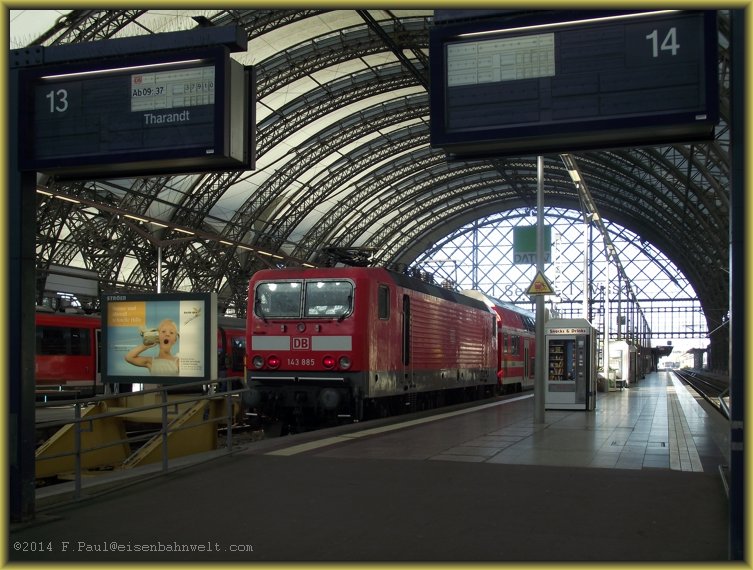 143 885 in Dresden Hbf
