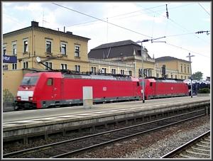 Zum Vergrößern auf das Bild klicken! Dort können Sie auch blättern und die Bildunterschriften lesen! 186 335 und 186 337 in Neustadt (Weinstraße)