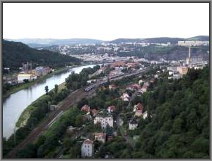 Panorama Usti nad Labem