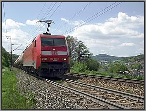 152 069 mit EZ 51486 zwischen Laufach und Heigenbrückenh West