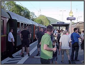 Groer Bahnhof in Laufach