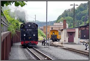 99 1793 rangiert in Freital-Hainsberg