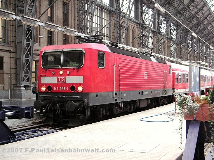 143 029 in Frankfurt/M Hbf