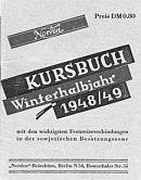Fahrplan 1948/49