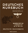 Deutsches Kursbuch Winterfpl 1937/38